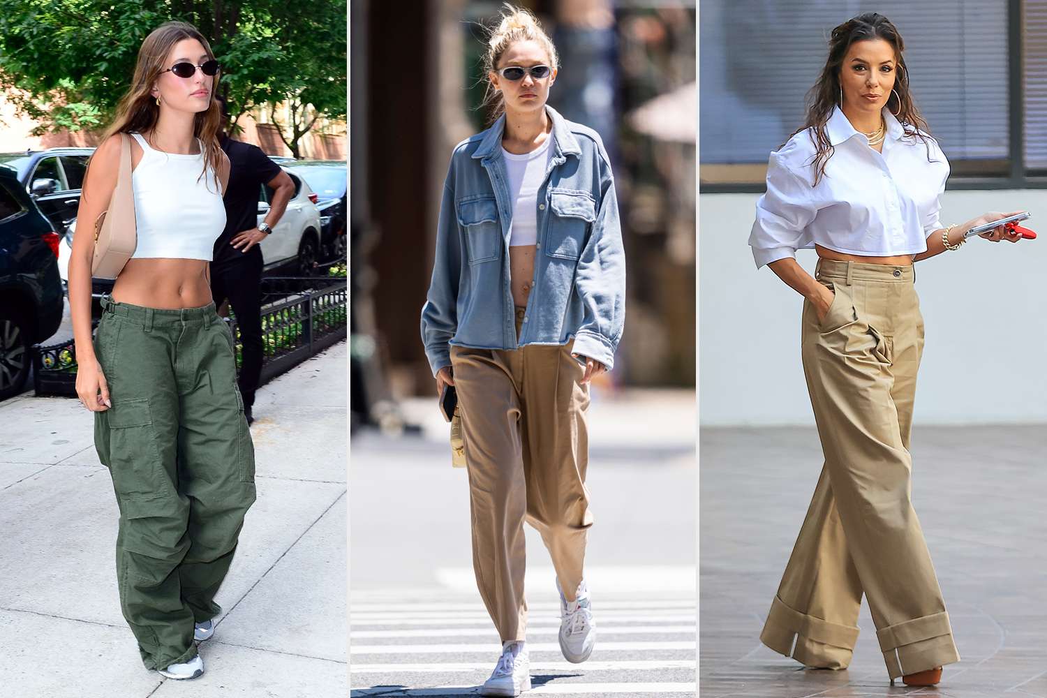 How Hailey Bieber, Emily Ratajkowski, And More Are Wearing Women’s Cargo Pants