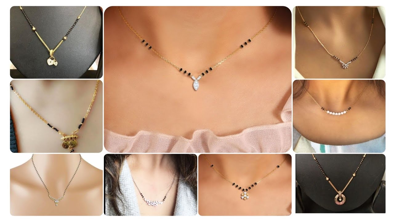 Small Mangalsutra Designs For Working Women