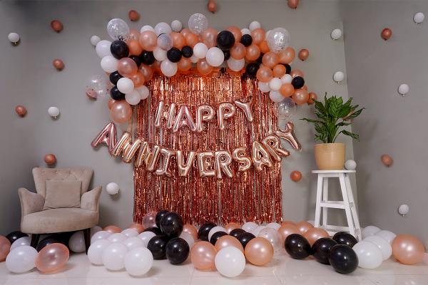 First-anniversary decoration ideas at home